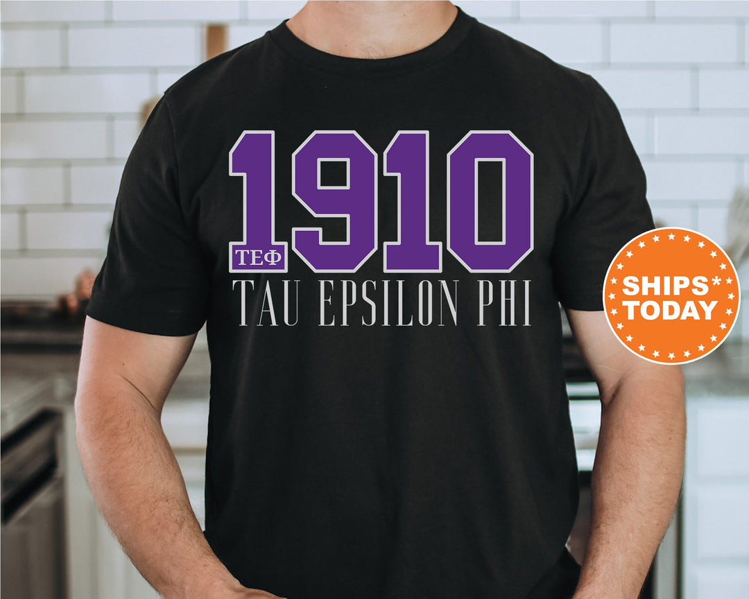 Tau Epsilon Phi Greek Bond Fraternity T-Shirt | Tau Epsilon Phi Shirt | TEP Comfort Colors Tee | Fraternity Gift | Greek Apparel _ 15567g