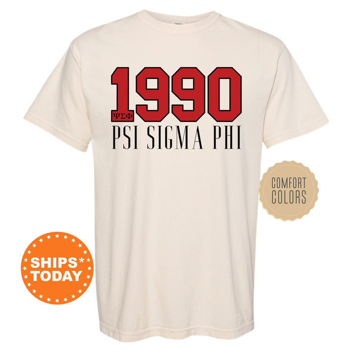 Psi Sigma Phi Greek Bond Fraternity T-Shirt | Psi Sigma Phi Shirt | Comfort Colors Tee | Fraternity Gift | College Greek Apparel _ 15562g