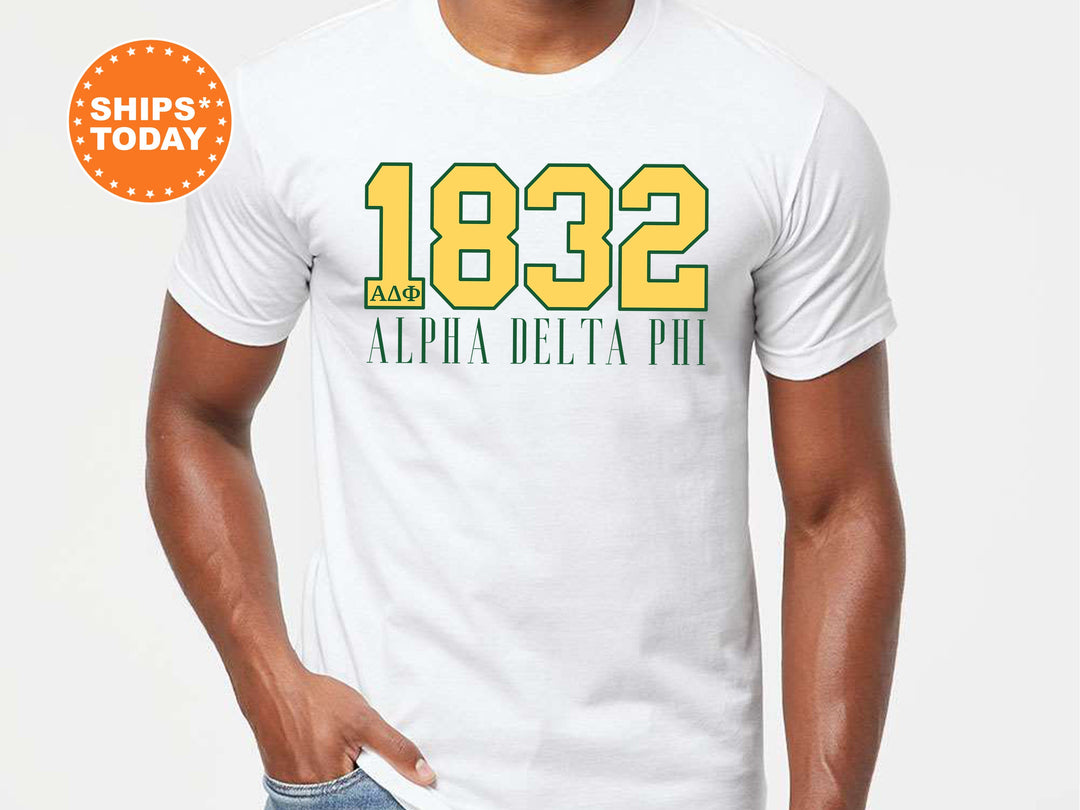 Alpha Delta Phi Greek Bond Fraternity T-Shirt | Alpha Delt Shirt | ADPhi Comfort Colors Tee | Fraternity Gift | Greek Apparel _ 15542g