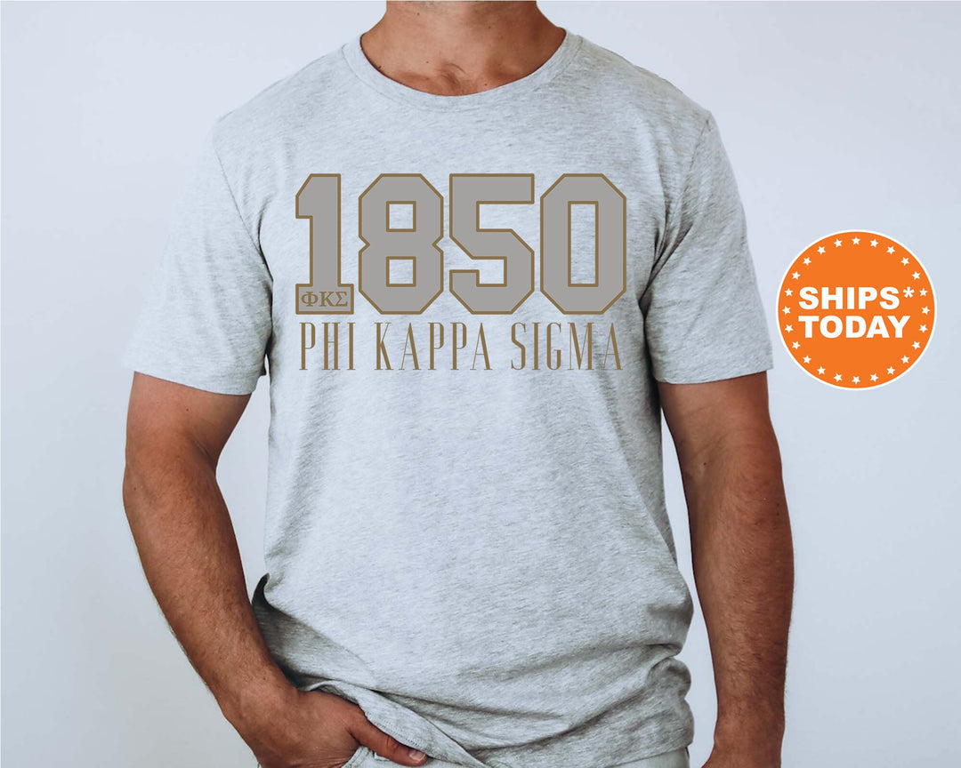 Phi Kappa Sigma Greek Bond Fraternity T-Shirt | Phi Kappa Sigma Shirt | Skulls Comfort Colors Tee | Fraternity Gift | Greek Apparel _ 15557g