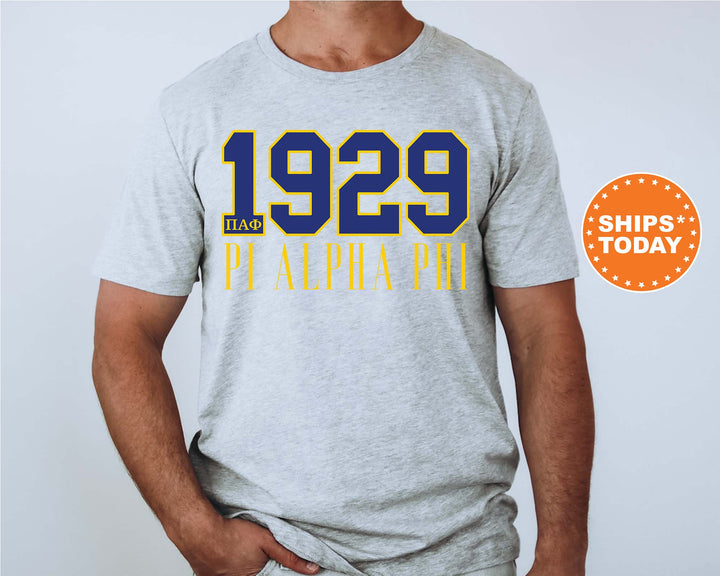 Pi Alpha Phi Greek Bond Fraternity T-Shirt | PAPhi Shirt | Comfort Colors Tee | Fraternity Gift | College Greek Apparel _ 15560g