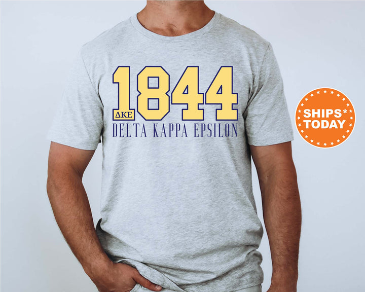 Delta Kappa Epsilon Greek Bond Fraternity T-Shirt | DKE Shirt | Deke Comfort Colors Tee | Fraternity Gift | College Greek Apparel _ 15547g