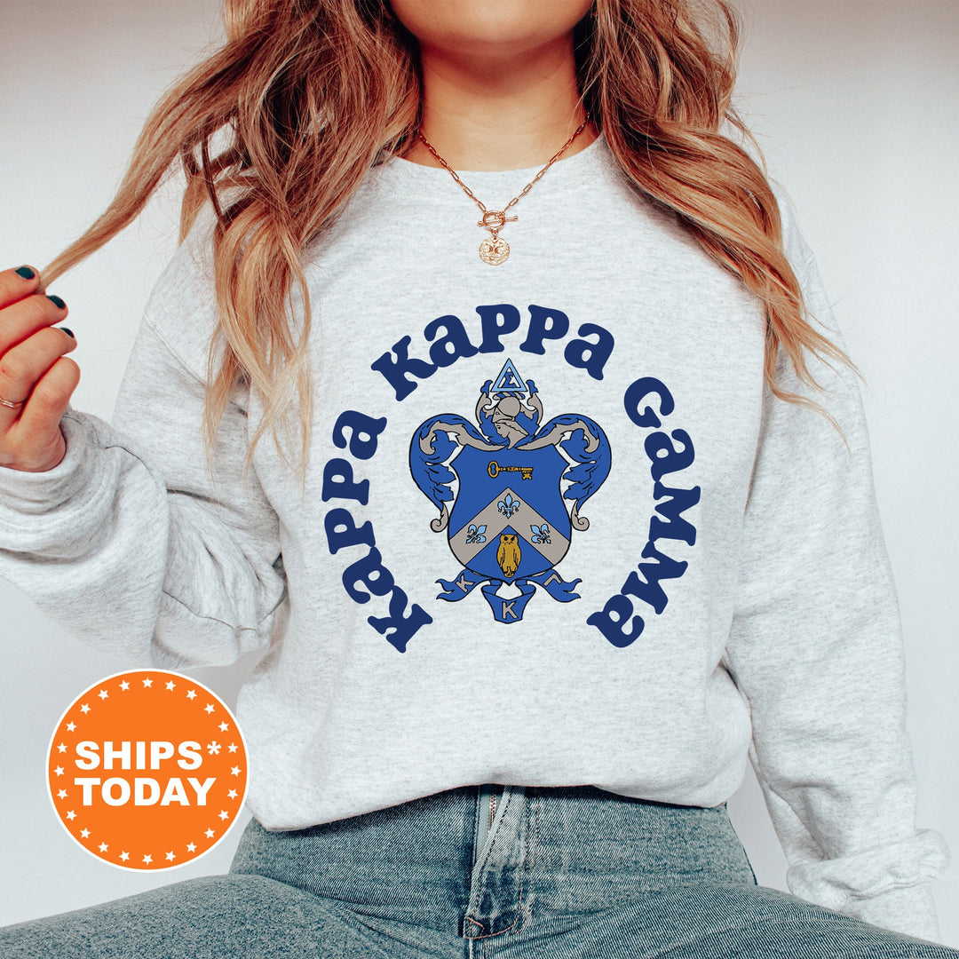 Kappa Kappa Gamma Crest Legacy Sorority Sweatshirt KAPPA Crest