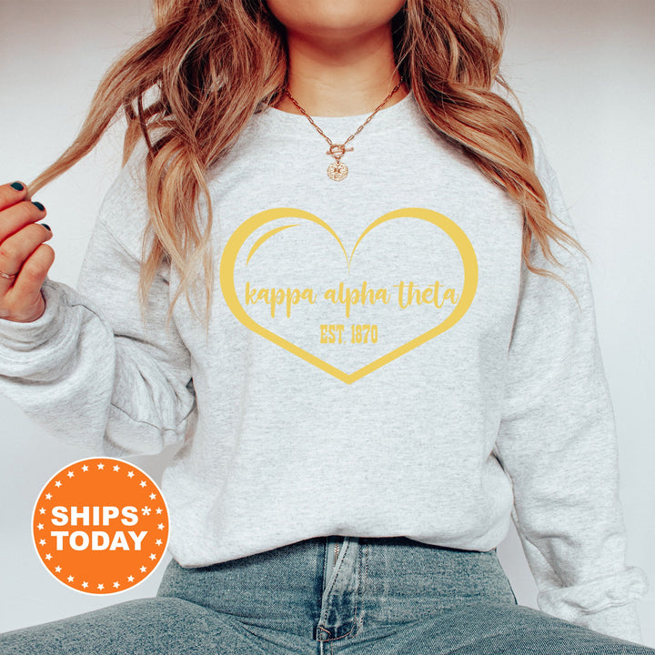 Kappa Alpha Theta Sisterlove Sorority Sweatshirt | THETA Sorority Apparel | Big Little Reveal | Sorority Gifts | Sorority Merch _ 16577g