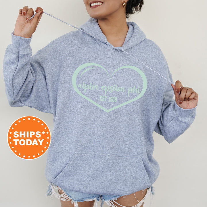 Alpha Epsilon Phi Sisterlove Sorority Sweatshirt | AEPHI Sorority Apparel | Big Little Reveal | Sorority Gifts | Sorority Merch _ 16564g