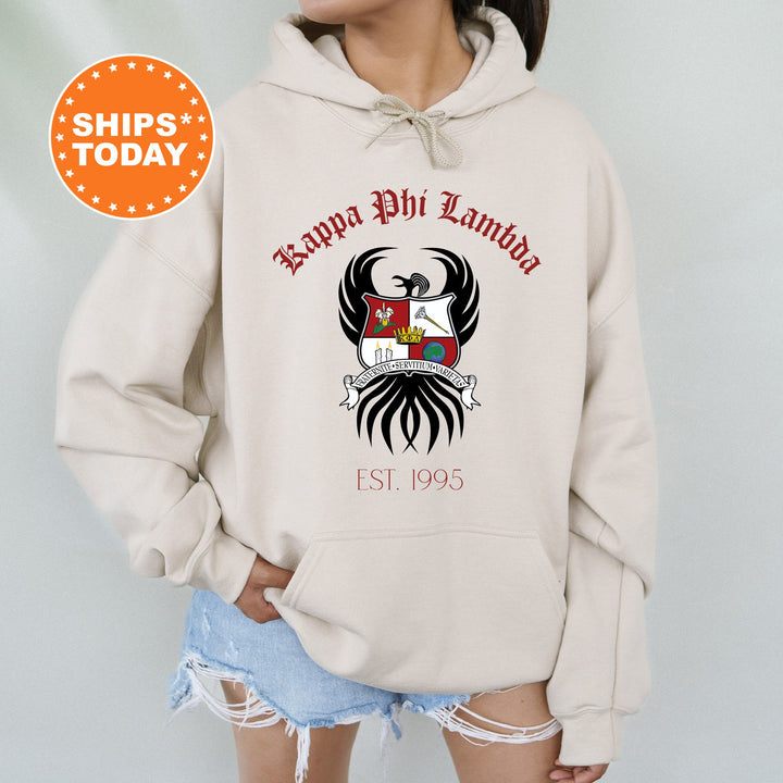 Kappa Phi Lambda Royal Crest Sorority Sweatshirt | Kappas Sweatshirt | KPL Crewneck Sweatshirt | Sorority Gift | Sorority Merch