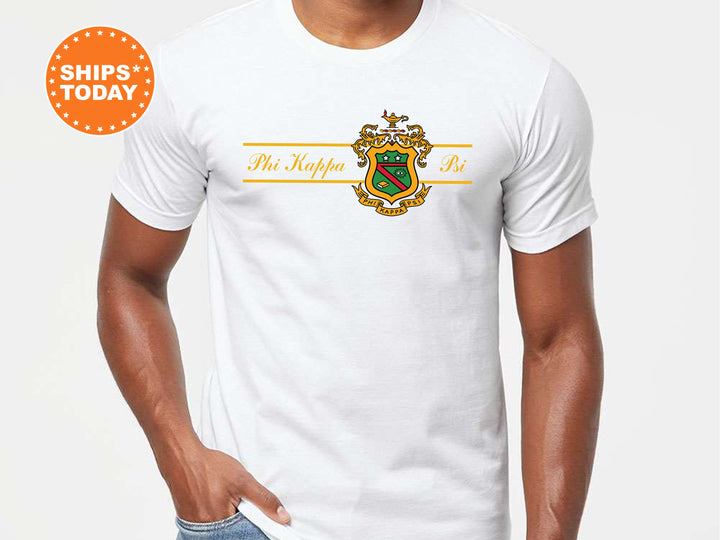Phi Kappa Psi Noble Seal Fraternity T-Shirt | Phi Psi Fraternity Crest Shirt | Rush Pledge Comfort Colors Tee | Fraternity Gift _ 9793g