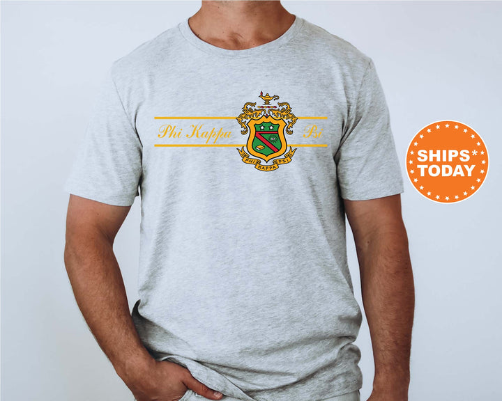 Phi Kappa Psi Noble Seal Fraternity T-Shirt | Phi Psi Fraternity Crest Shirt | Rush Pledge Comfort Colors Tee | Fraternity Gift _ 9793g