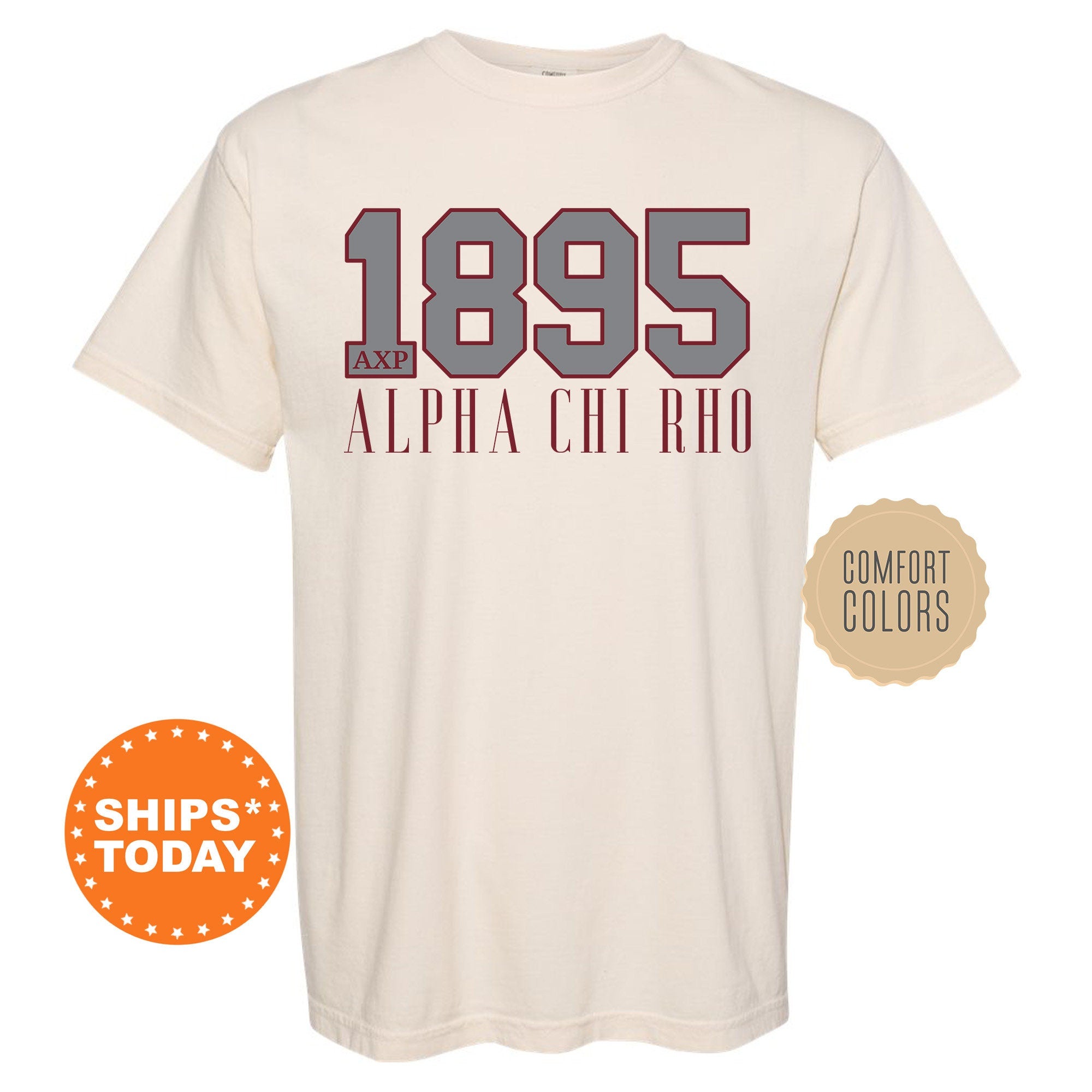 Alpha Chi Rho Greek Bond Fraternity T Shirt Alpha Chi Rho Shirt Co Kite and Crest