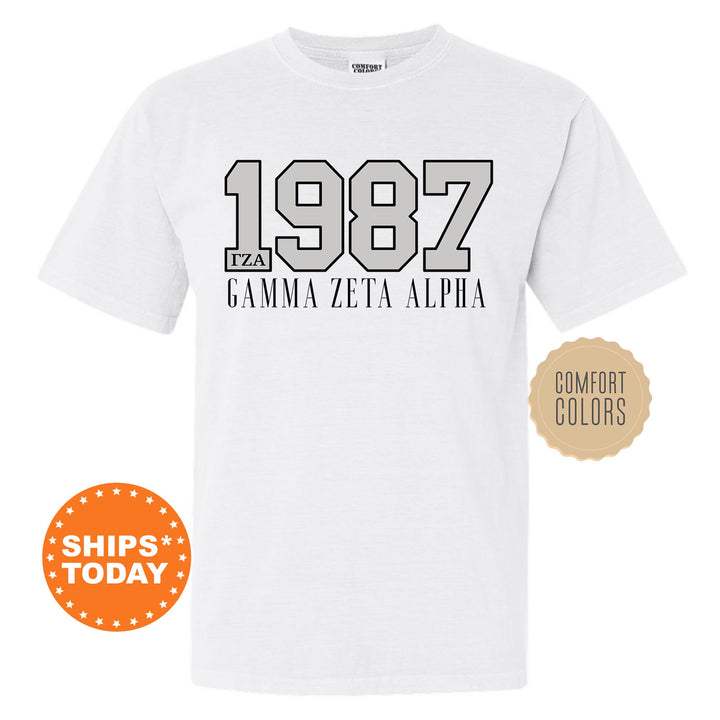Gamma Zeta Alpha Greek Bond Fraternity T-Shirt | Gamma Zeta Alpha Shirt | Comfort Colors Tee | Fraternity Gift | Greek Apparel _ 15549g