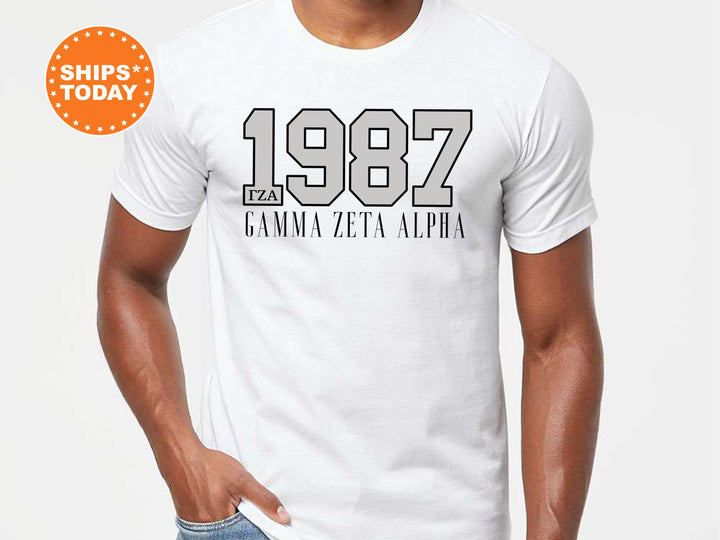 Gamma Zeta Alpha Greek Bond Fraternity T-Shirt | Gamma Zeta Alpha Shirt | Comfort Colors Tee | Fraternity Gift | Greek Apparel _ 15549g