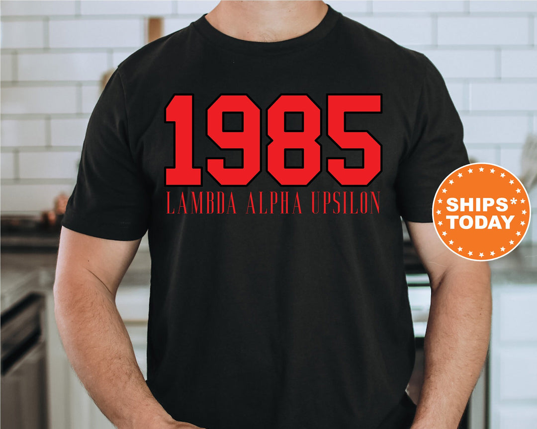 Lambda Alpha Upsilon Greek Bond Fraternity T-Shirt | Lambda Alpha Upsilon Shirt | Comfort Colors Tee _ 15552g