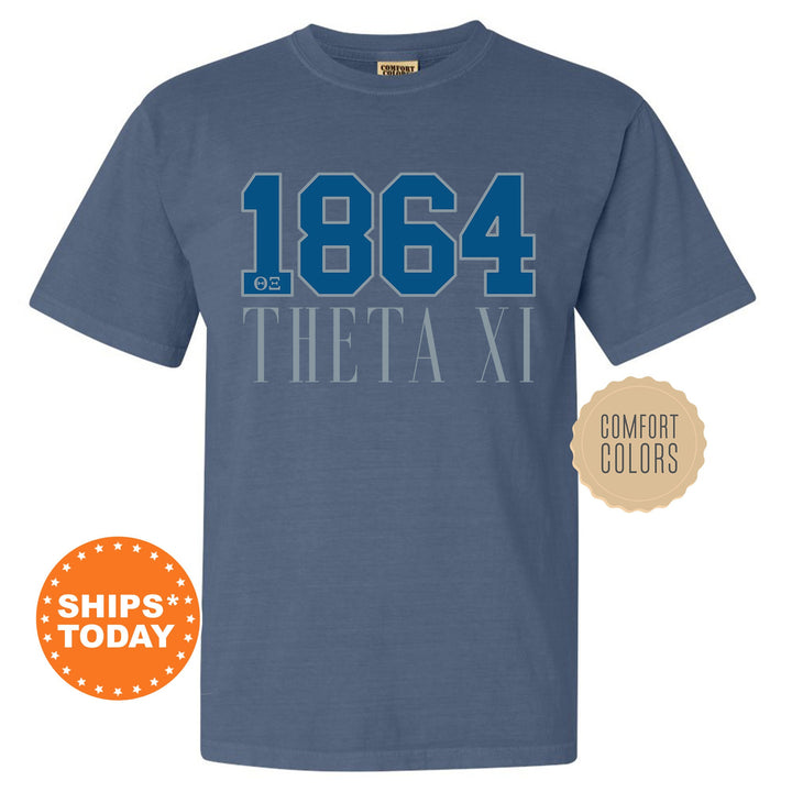 Theta Xi Greek Bond Fraternity T-Shirt | Theta Xi Shirt | Comfort Colors Tee | Fraternity Gift | College Greek Apparel _ 15568g