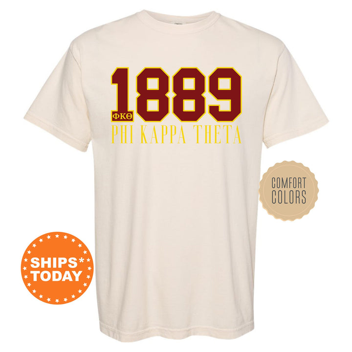 Phi Kappa Theta Greek Bond Fraternity T-Shirt | Phi Kap Shirt | Comfort Colors Tee | Fraternity Gift | College Greek Apparel _ 15558g