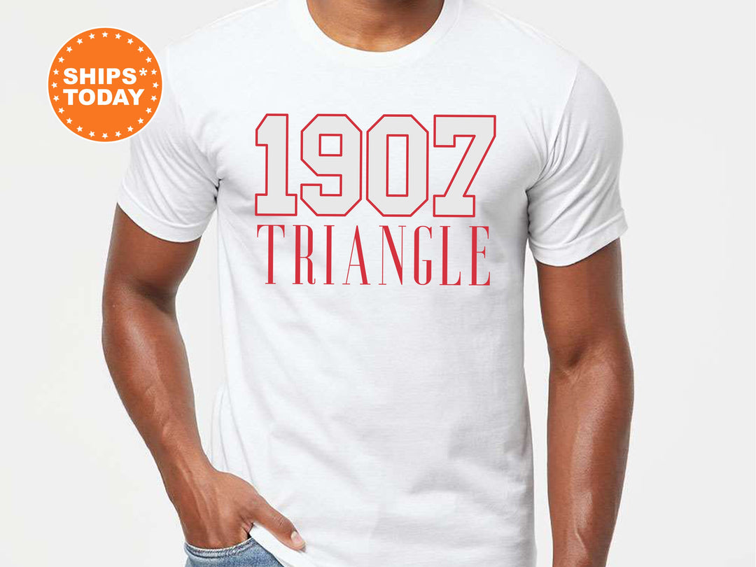 Triangle Greek Bond Fraternity T-Shirt | Triangle Shirt | Comfort Colors Tee | Fraternity Gift | College Greek Apparel _ 15569g