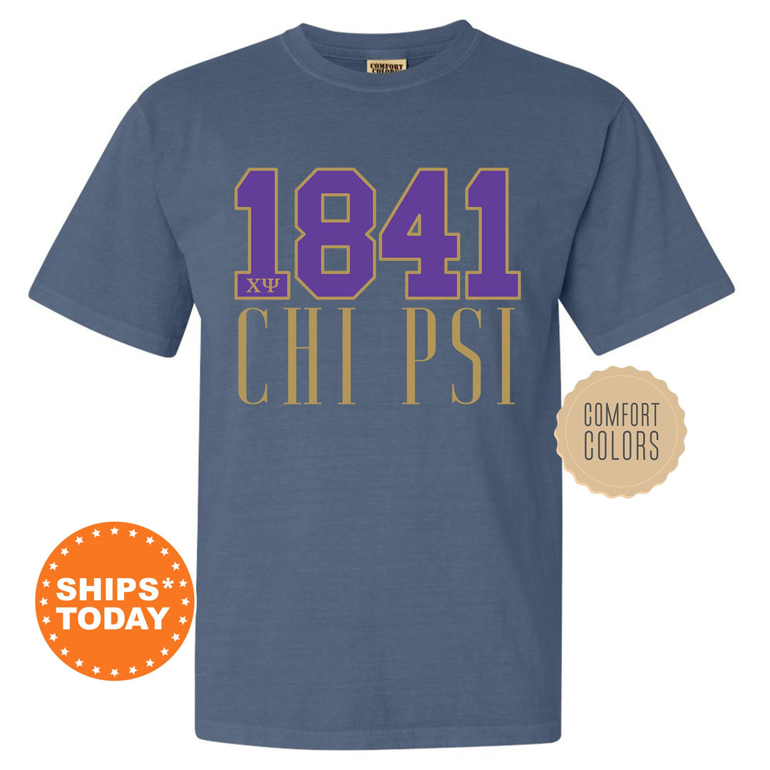 Chi Psi Greek Bond Fraternity T-Shirt | Chi Psi Shirt | Comfort Colors Tee | Fraternity Gift | College Greek Apparel _ 15544g