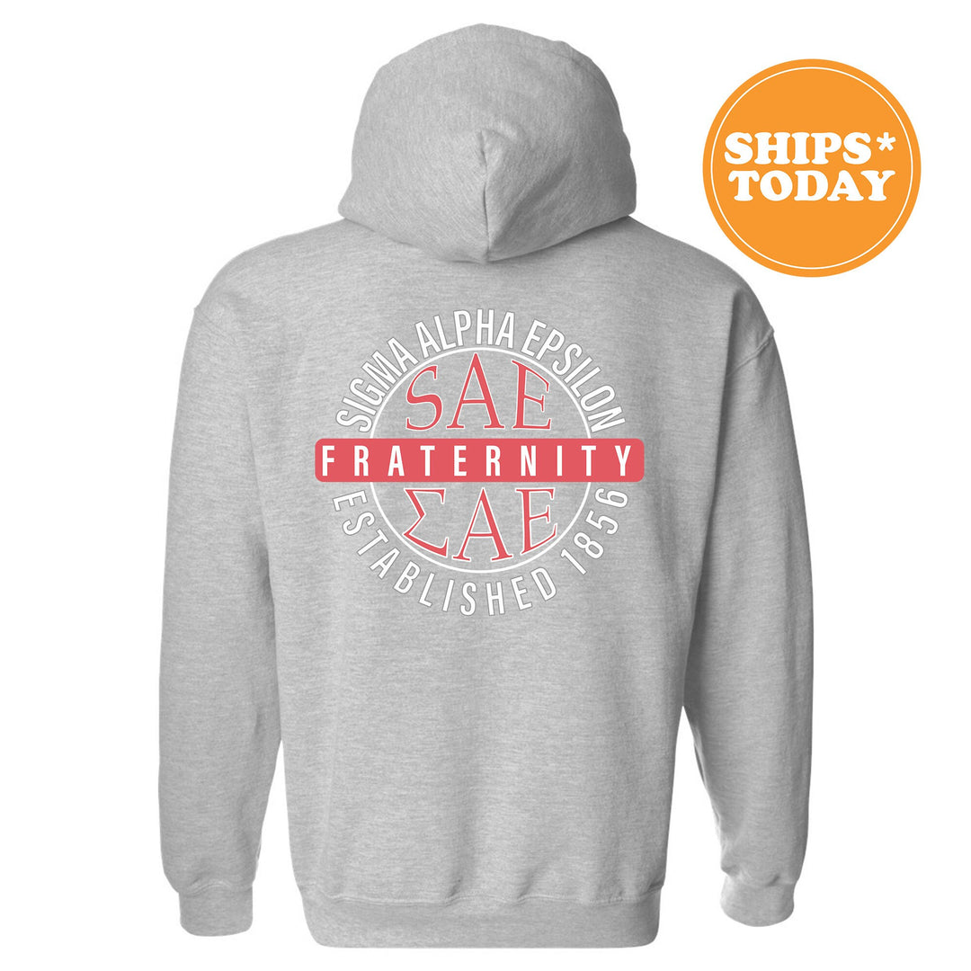 Sigma Alpha Epsilon Fraternal Peaks Fraternity Sweatshirt | SAE Greek Sweatshirt | Fraternity Bid Day Gift | College Apparel