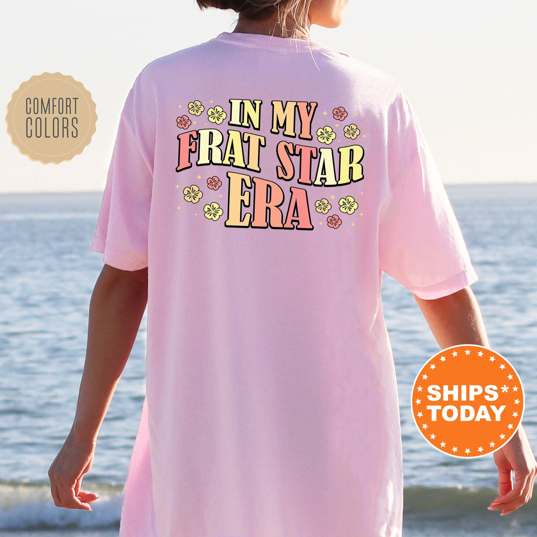 In My Frat Star Era | Frat Star Sunset Blooms Sorority T-Shirt | Comfort Colors Shirt | Big Little Reveal | Big Little Family _ 507FS