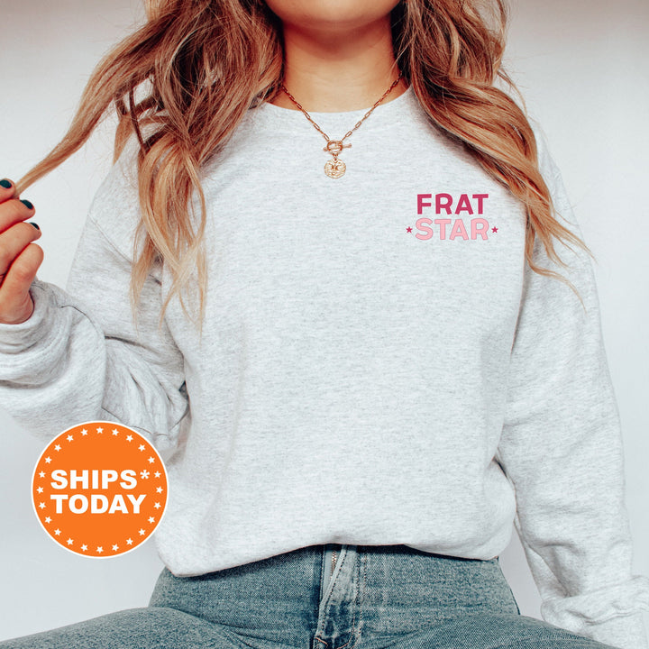 It's Me Hi I'm The Frat Star It's Me | Frat Star Dazzle Sorority Sweatshirt | Big Little Family Sweatshirt | Big Little Basket Gift _ 505FS