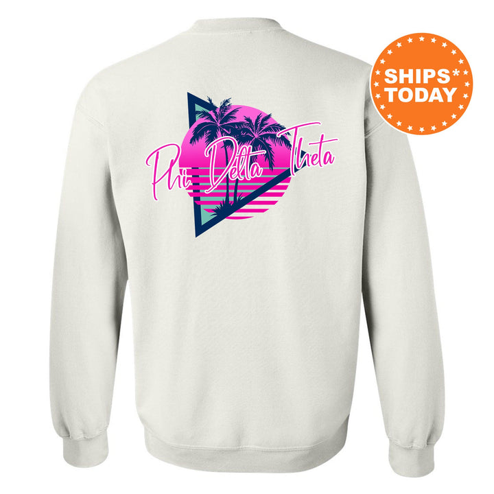Phi Delta Theta Bright Nights Fraternity Sweatshirt | Phi Delt Crewneck Sweatshirt | Fraternity Rush Gift | New Pledge Sweatshirt _ 13931g