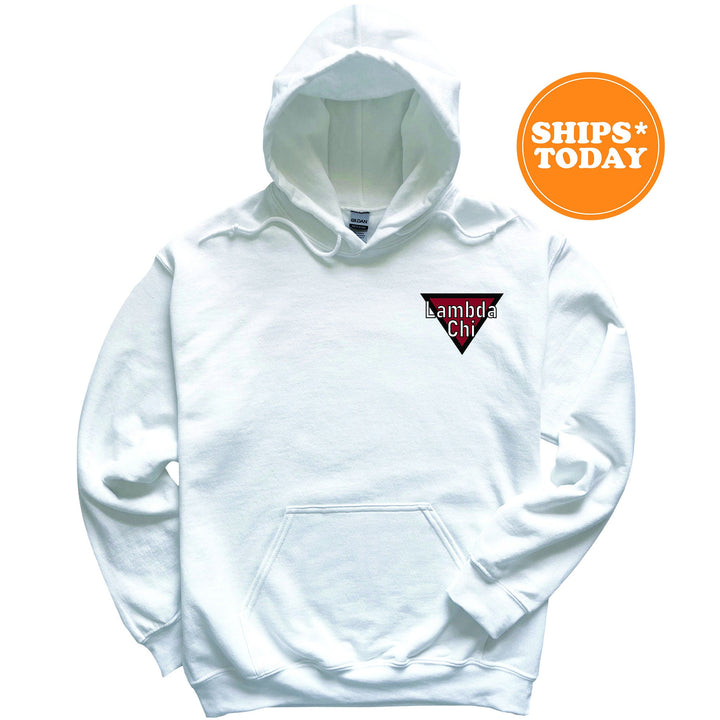Lambda Chi Alpha Paw Prints Fraternity Sweatshirt | Lambda Chi Crewneck | Fraternity Chapter Sweatshirt | Custom Greek Apparel _ 11869g