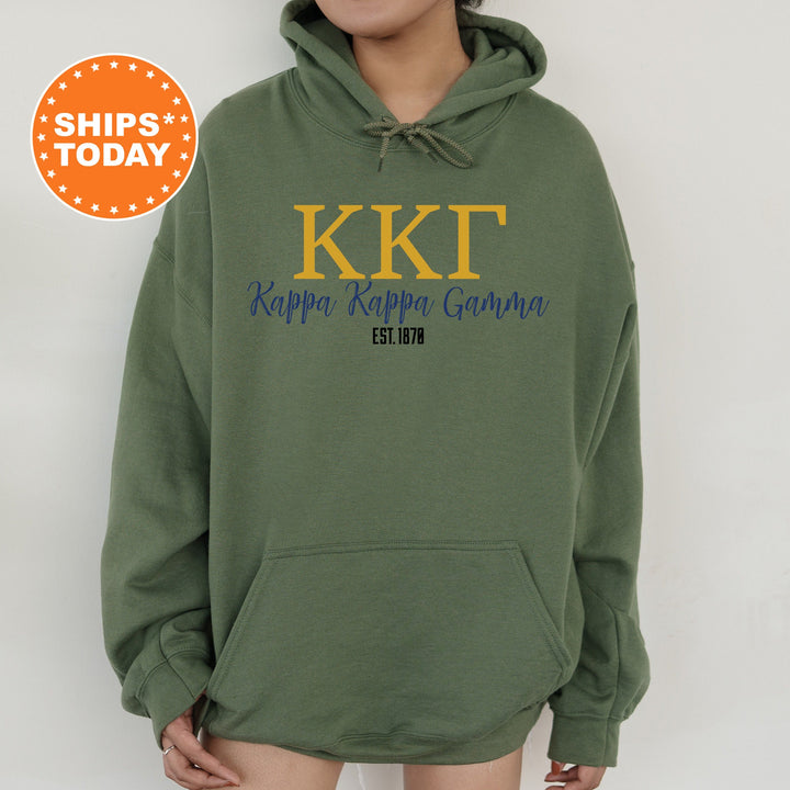 a person wearing a green hoodie with the words kit on it