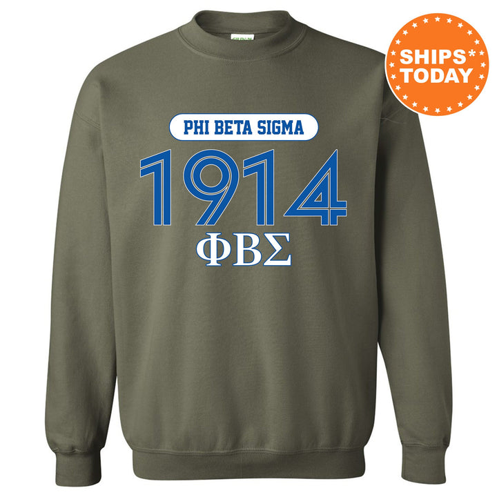 a sweatshirt with the phi beta sign on it