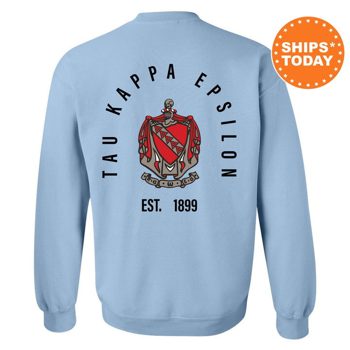 Tau Kappa Epsilon Iconic Symbol Fraternity Sweatshirt | TKE Greek Apparel | Fraternity Initiation Gift | Men Crewneck | College Sweatshirt