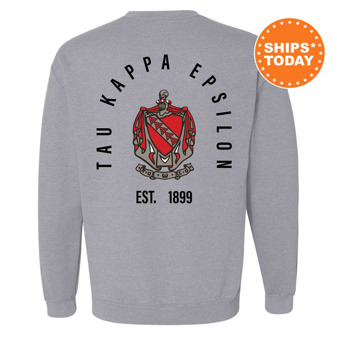 Tau Kappa Epsilon Iconic Symbol Fraternity Sweatshirt | TKE Greek Apparel | Fraternity Initiation Gift | Men Crewneck | College Sweatshirt