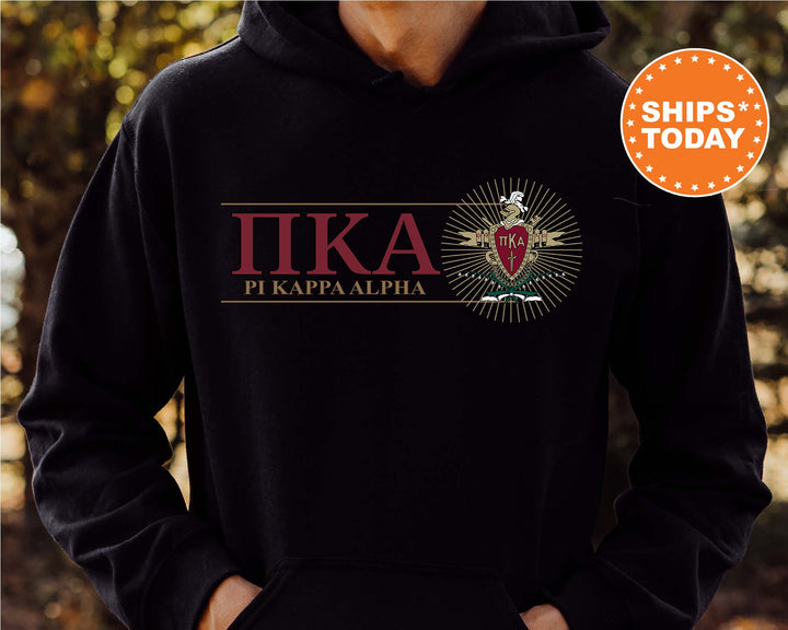 Pi Kappa Alpha Timeless Symbol Fraternity Sweatshirt | PIKE Fraternity Crest Sweatshirt | College Crewneck | Fraternity Gift
