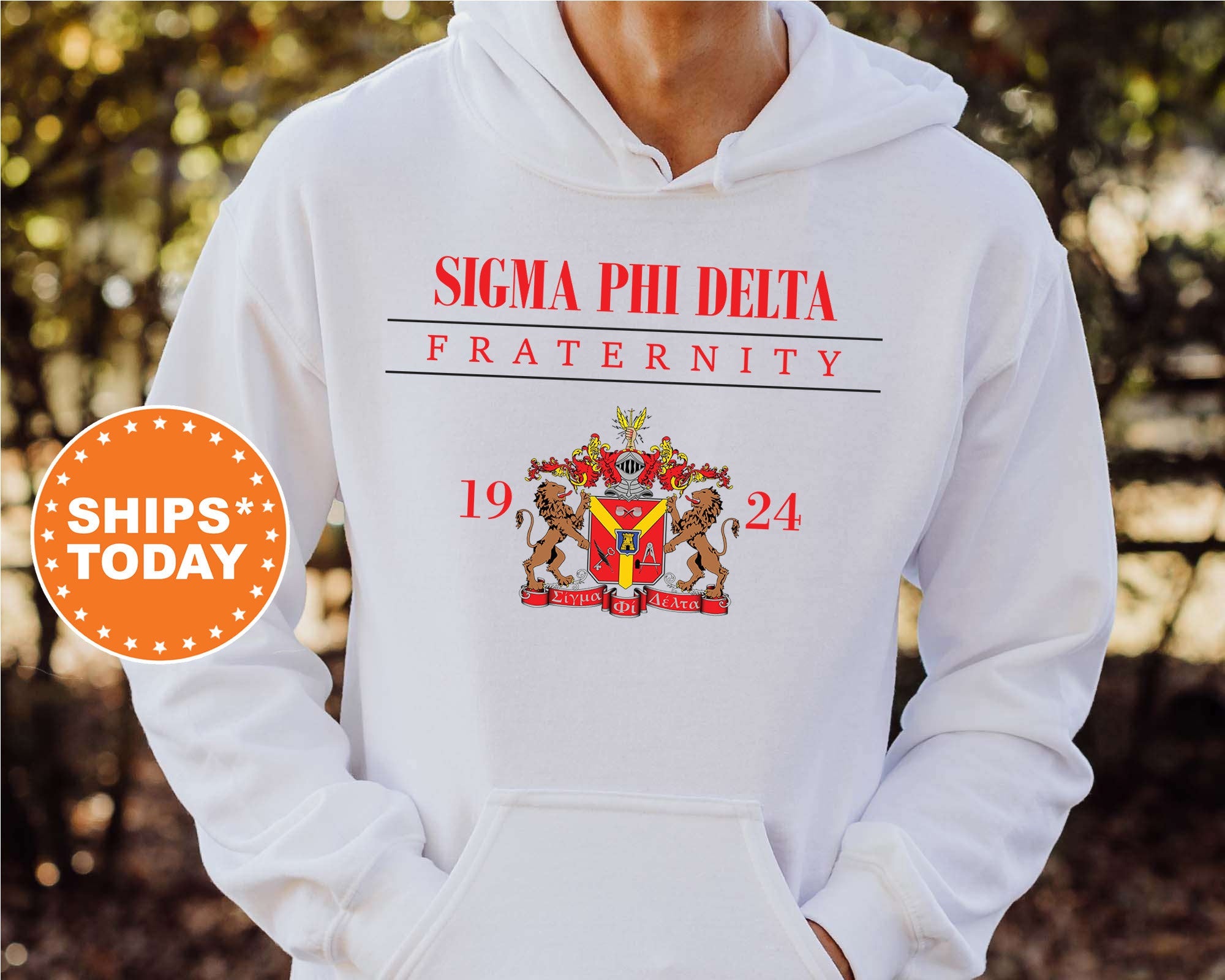 Sigma Phi Delta Collection SHIPS TODAY Kite and Crest