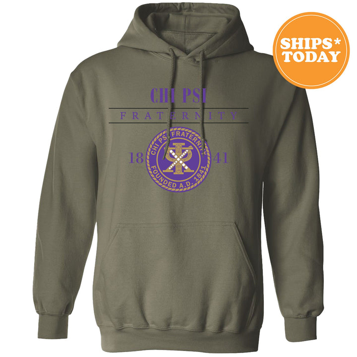 a hoodie with a purple and blue design on it