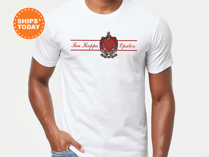 Tau Kappa Epsilon Noble Seal Fraternity T-Shirt | TKE Fraternity Crest Shirt | Rush Pledge Comfort Colors Tee | TEKE Fraternity Gift _ 9805g