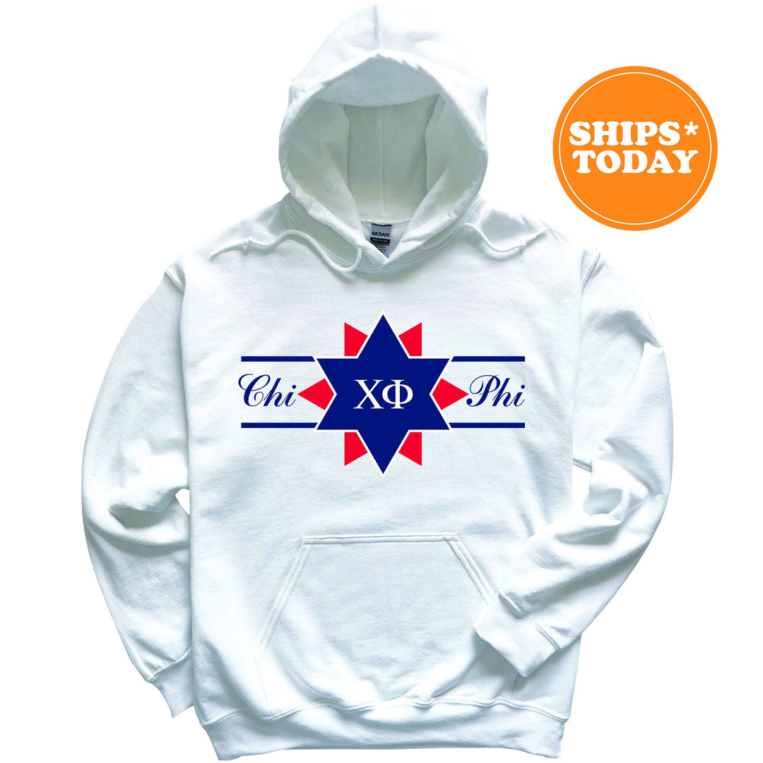 Chi Phi Noble Seal Fraternity Sweatshirt | Chi Phi Fraternity Crest | Rush Pledge Gift | College Crewneck | Greek Apparel _ 9783g