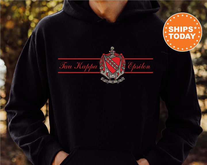 Tau Kappa Epsilon Noble Seal Fraternity Sweatshirt | TKE Fraternity Crest | Rush Pledge Gift | College Crewneck | Greek Apparel _ 9805g