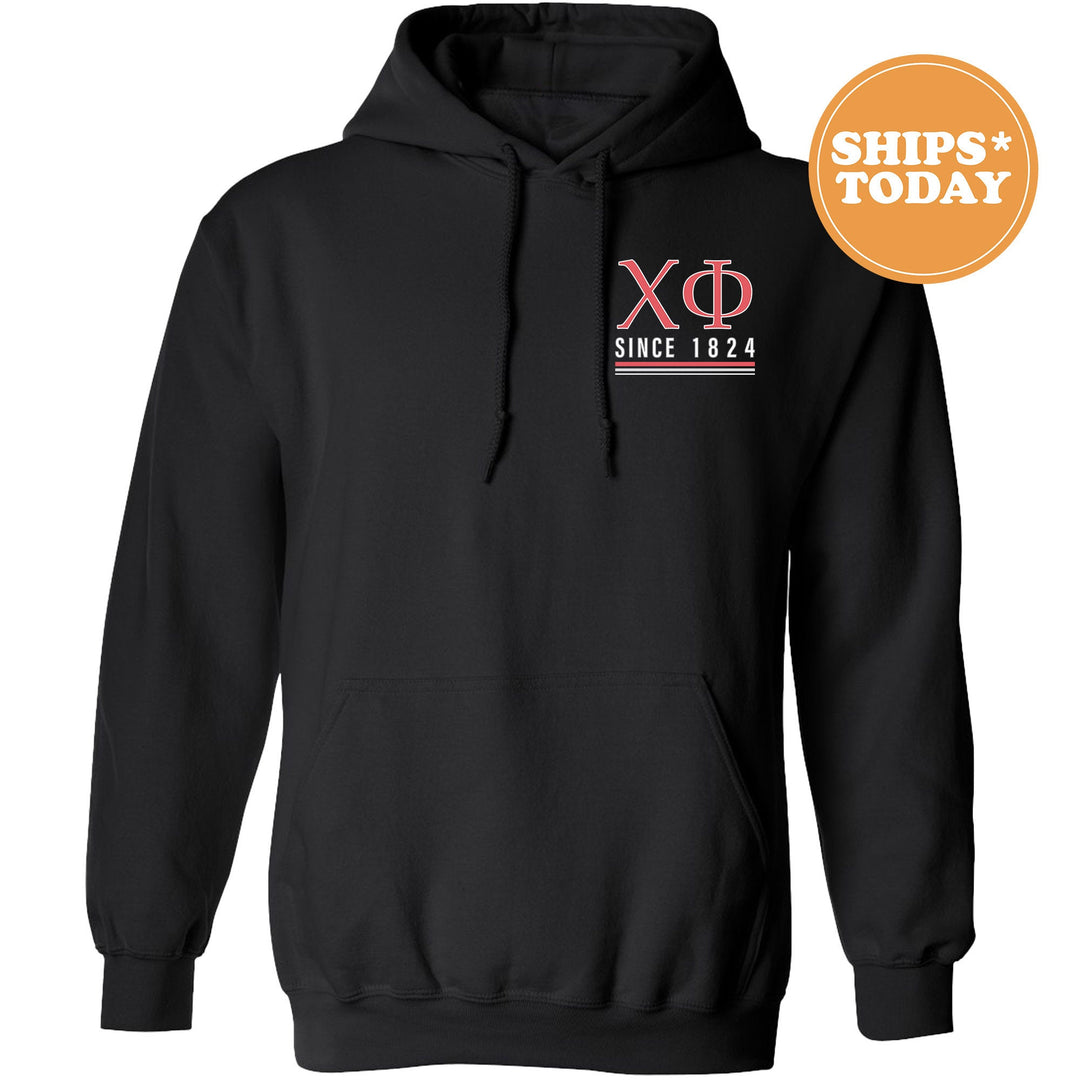 Chi Phi Fraternal Peaks Fraternity Sweatshirt | Chi Phi Greek Sweatshirt | Fraternity Bid Day Gift | College Apparel