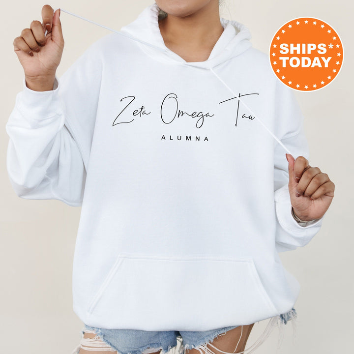 Zeta Omega Tau Alumna Sorority Sweatshirt | Zeta Omega Tau Crewneck Sweatshirt | Sorority Gift _ 18120g