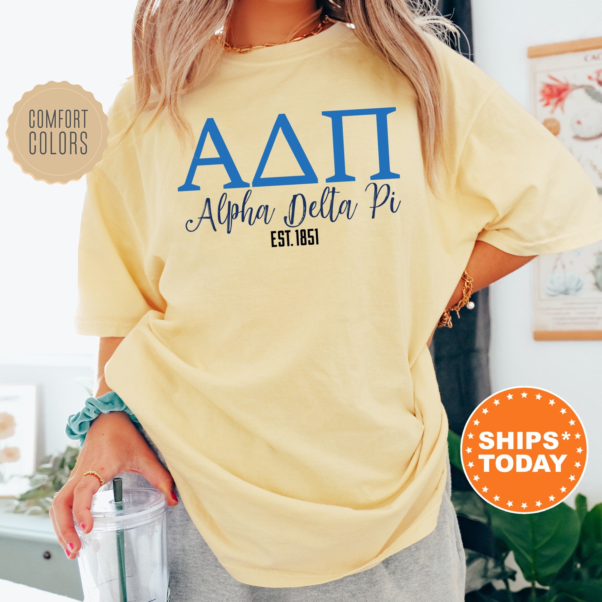 Alpha delta pi t shirts best sale