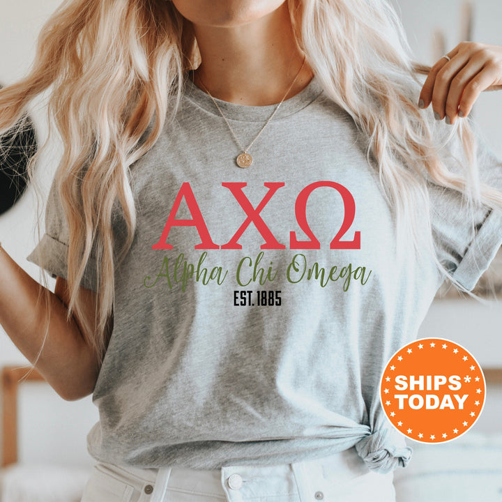 a woman with long blonde hair wearing a shirt that says axq