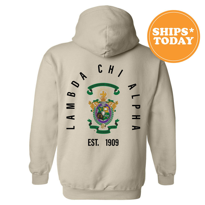 Lambda Chi Alpha Iconic Symbol Fraternity Sweatshirt | Lambda Chi Greek Apparel | Fraternity Gift | Men Crewneck | College Sweatshirt