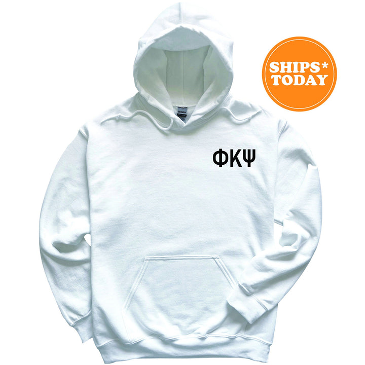 Phi Kappa Psi Iconic Symbol Fraternity Sweatshirt | Phi Psi Greek Apparel | Fraternity Initiation Gift | Men Crewneck | College Sweatshirt