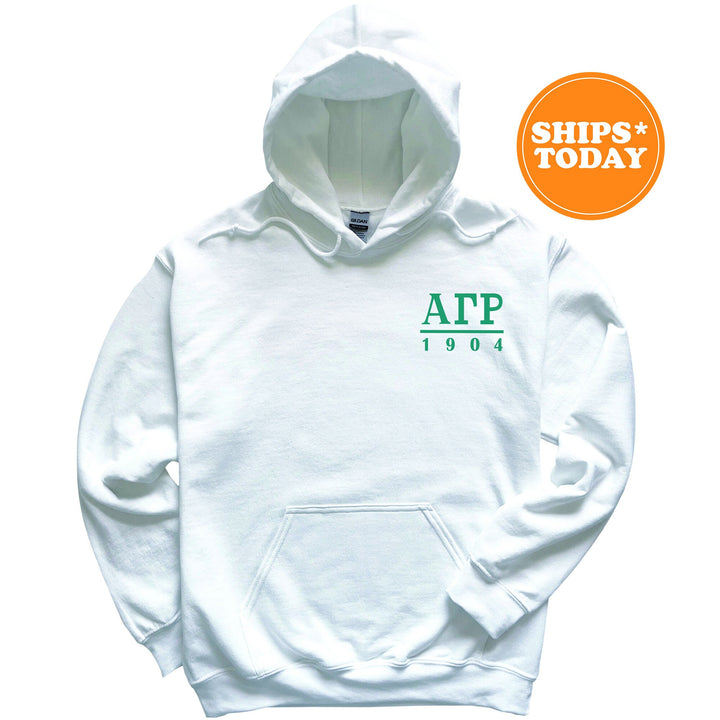 a white hoodie with the words atp printed on it