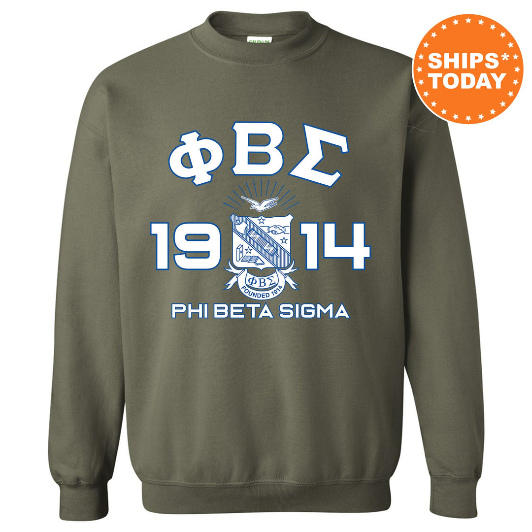 Phi Beta Sigma Brotherly Bond Fraternity Sweatshirt | Phi Beta Sigma Sweatshirt | Fraternity Gift | Greek Life Apparel | Men Sweatshirt