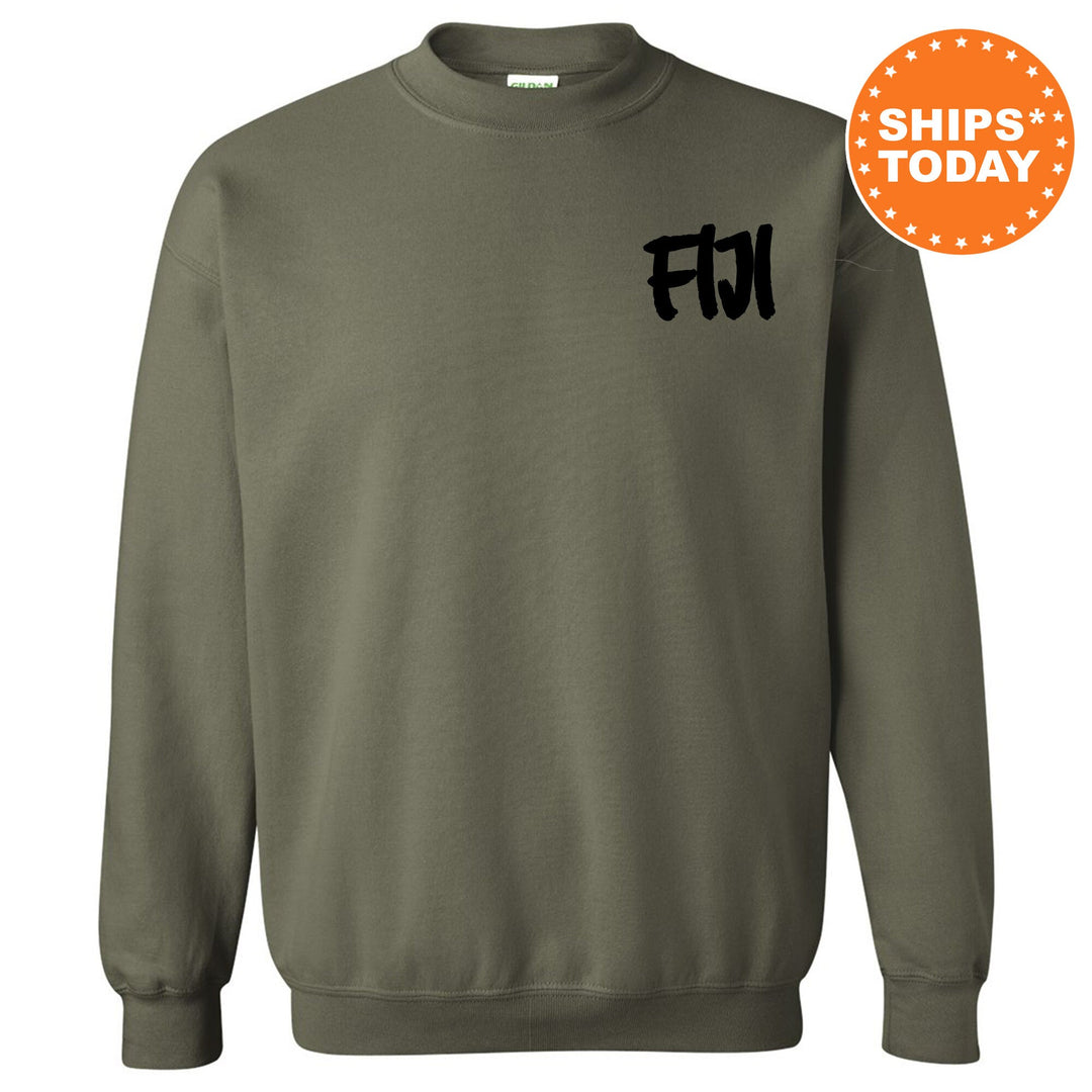 a sweatshirt with the word fu on it