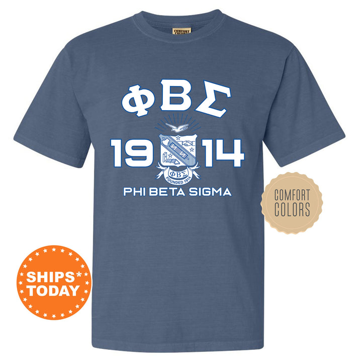 Phi Beta Sigma Brotherly Bond Fraternity T-Shirt | Phi Beta Sigma Shirt | Sigma Comfort Colors Tee | Fraternity Chapter Shirt | Bid Day Gift _ 18122g